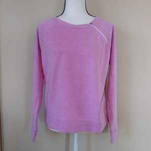 Gap Fit Terry Athleisure Sweatshirt S Lilac Surge